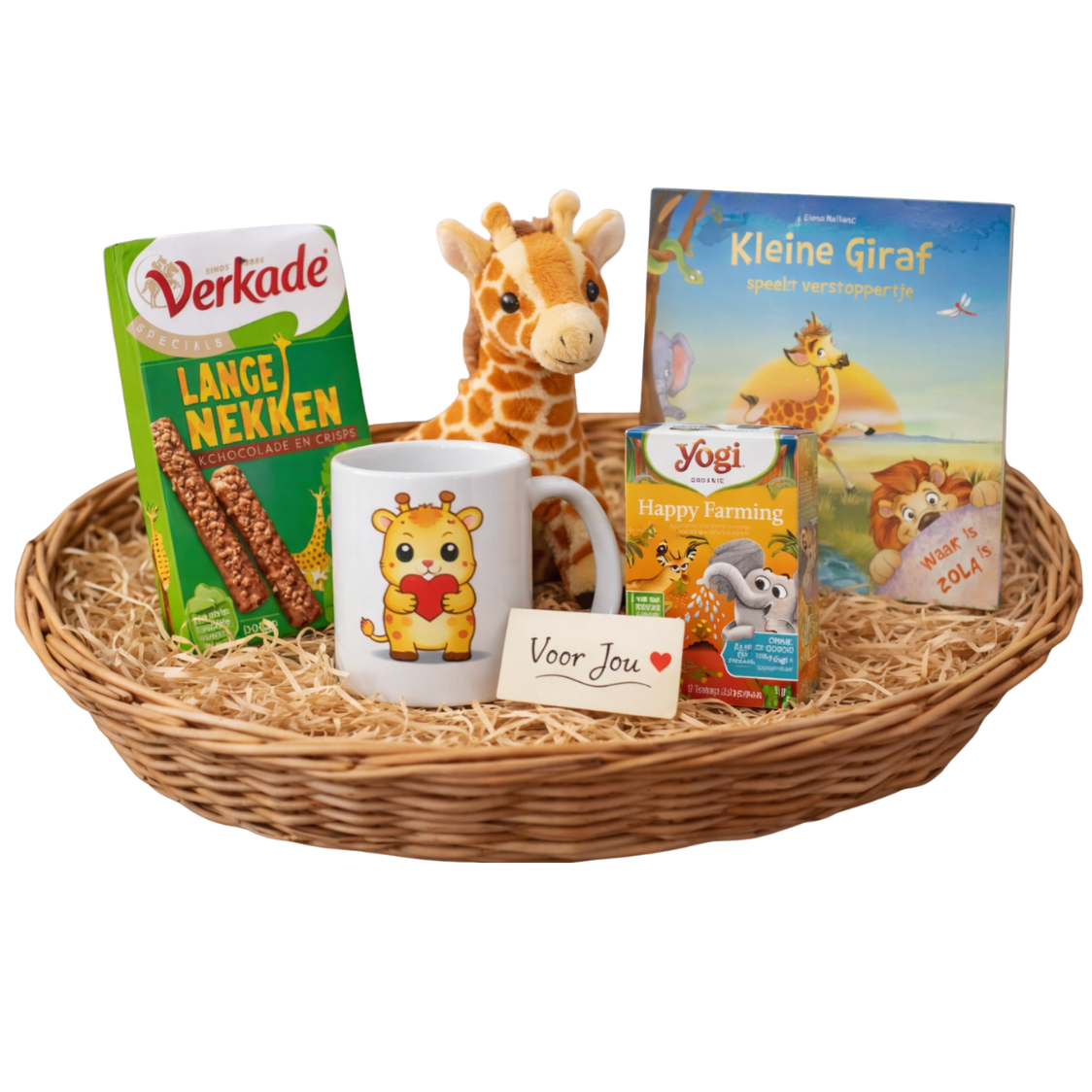 Little Giraffe Warming Box – Children's Gift Set with Mug & Cuddly Toy