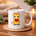 Giraffe with Heart Mug