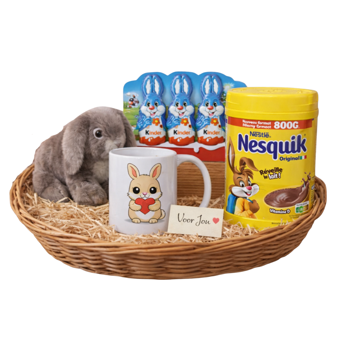Little Bunny Warmth Box – Children's Gift Set with Mug & Cuddly Toy