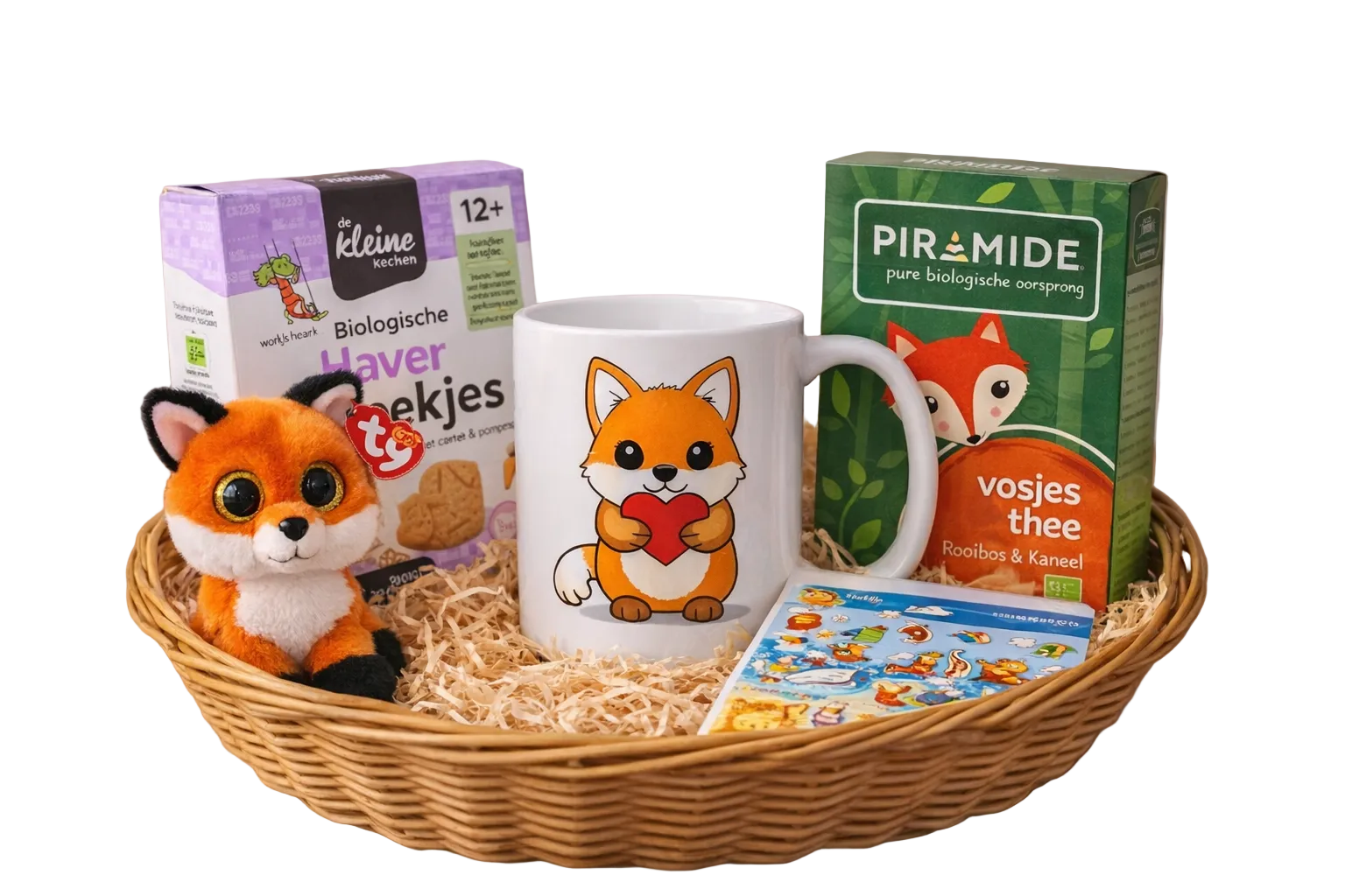 Little Fox Warmth Box – Children's Gift Set with Mug & Cuddly Toy