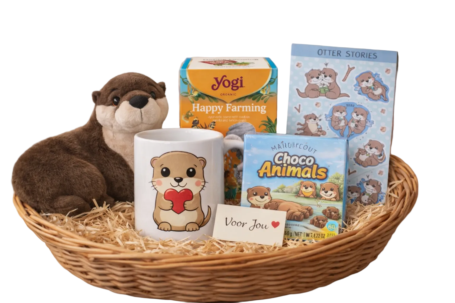 Little Otter Warmth Box – Children's Gift Set with Mug & Cuddly Toy